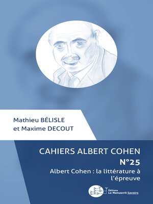 cover image of Cahiers Albert Cohen, N 25